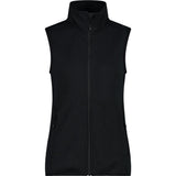 CMP Woman Vest Damen Fleeceweste nero-titanio Produktbild 0