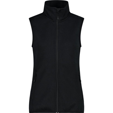 CMP Woman Vest Damen Fleeceweste nero-titanio Produktbild 0
