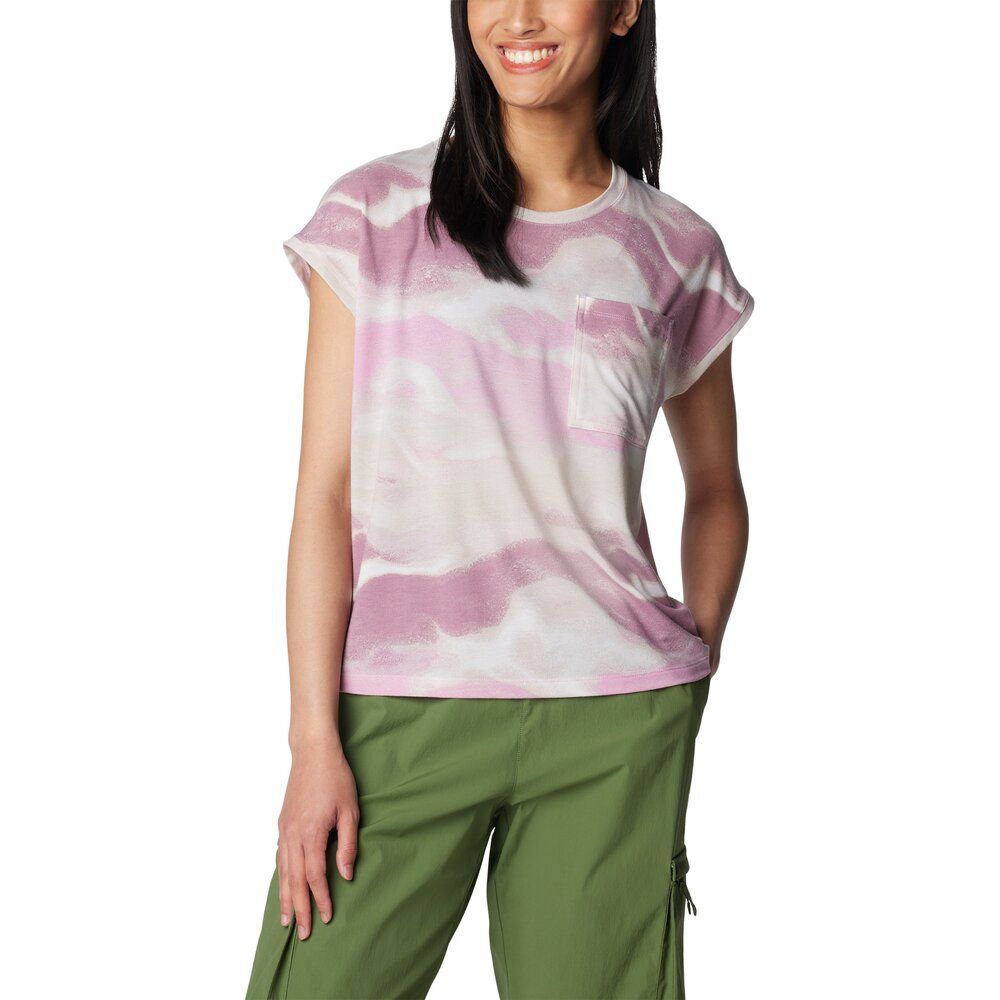 Columbia Boundless Trek Damen T-Shirt cosmos undercurrent Produktbild 0