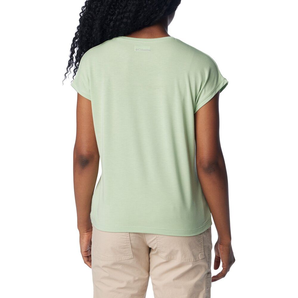 Columbia Boundless Trek Short Damen T-Shirt sage leaf Produktbild 1