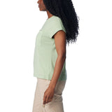 Columbia Boundless Trek Short Damen T-Shirt sage leaf Produktbild 2