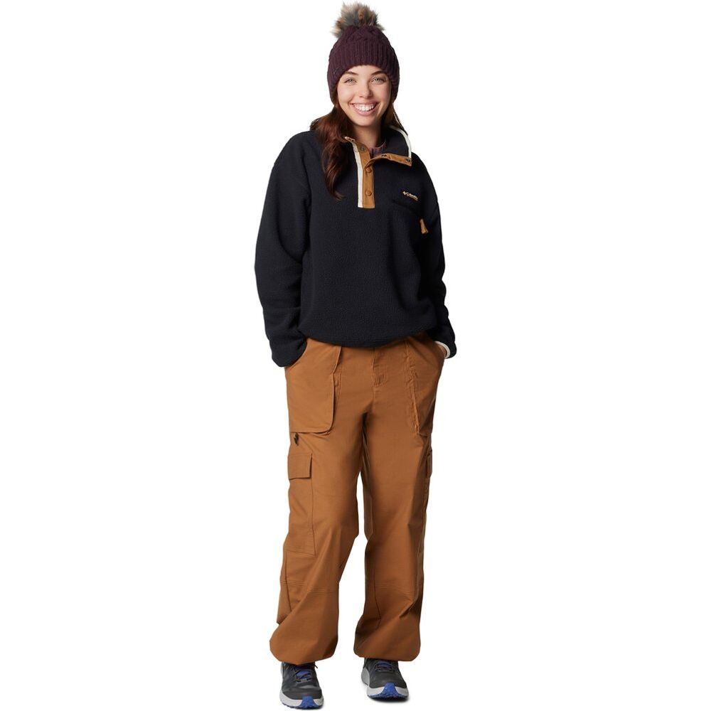Columbia Helvetia™ II Cropped Damen Fleecepullover black Produktbild 3