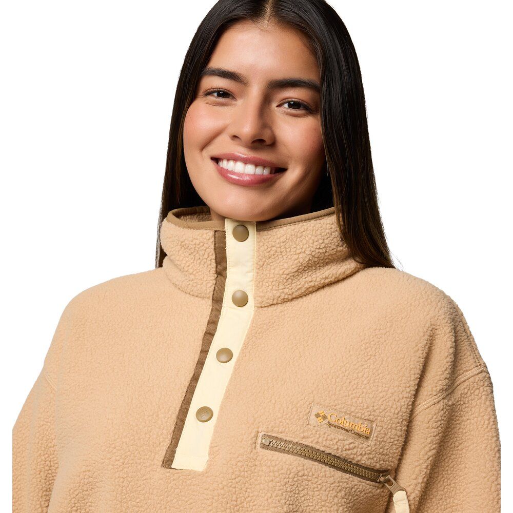Columbia Helvetia™ II Cropped Damen Fleecepullover canoe Produktbild 3