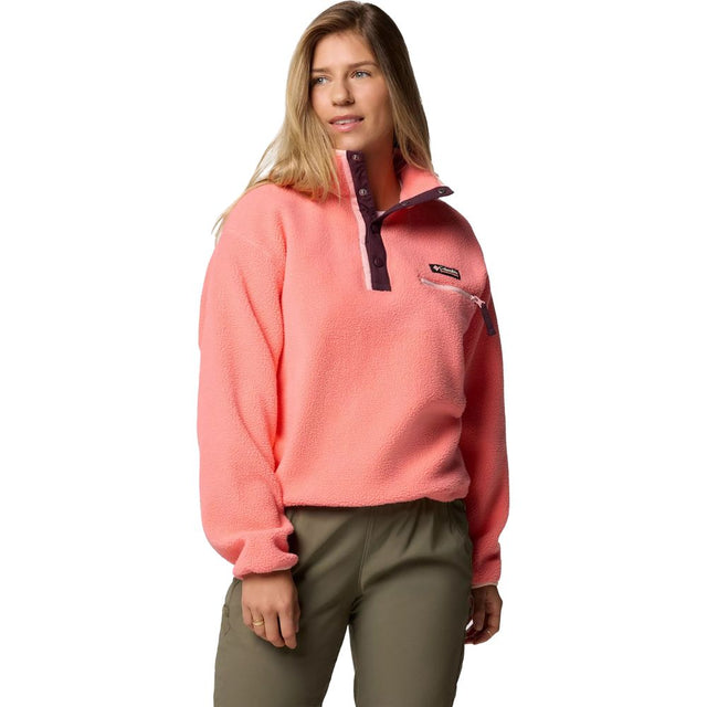 Columbia Helvetia™ II Cropped Fleecepullover alpenglow Produktbild 0