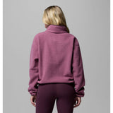 Columbia Helvetia™ II Cropped Half Snap Fleece Damen Fleecejacke antique mauve Produktbild 1