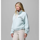 Columbia Helvetia™ II Cropped Half Snap Fleece Damen Fleecejacke tea light, dark stone Produktbild 2