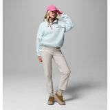 Columbia Helvetia™ II Cropped Half Snap Fleece Damen Fleecejacke tea light, dark stone Produktbild 4