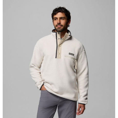 Columbia Helvetia™ II Half Snap Herren Fleecepullover dark-stone Produktbild 0