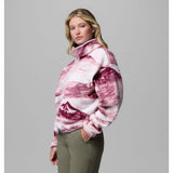 Columbia Helvetia™ II Printed Cropped Half Snap Damen Fleecepullover antique mauve, summits Produktbild 2