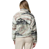 Columbia Helvetia™ II Printed Cropped Half Snap Damen Fleecepullover sedona-sage,-su Produktbild 1