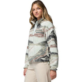 Columbia Helvetia™ II Printed Cropped Half Snap Damen Fleecepullover sedona-sage,-su Produktbild 2