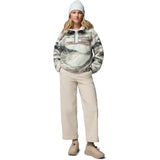 Columbia Helvetia™ II Printed Cropped Half Snap Damen Fleecepullover sedona-sage,-su Produktbild 5