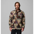 Columbia Helvetia™ II Printed Half Snap Herren Fleecepullover black geomix Produktbild 0