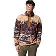 Columbia Herren Helvetia II Printed Half Snap Fleece Pullover camel brown sisters Produktbild 0