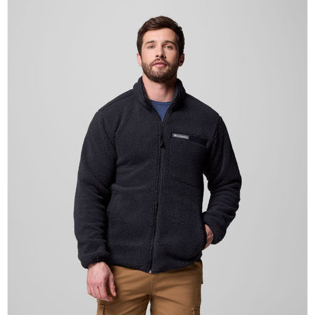 Columbia Herren Rugged Ridge High Pile Full Zip Fleecejacke black Produktbild 0