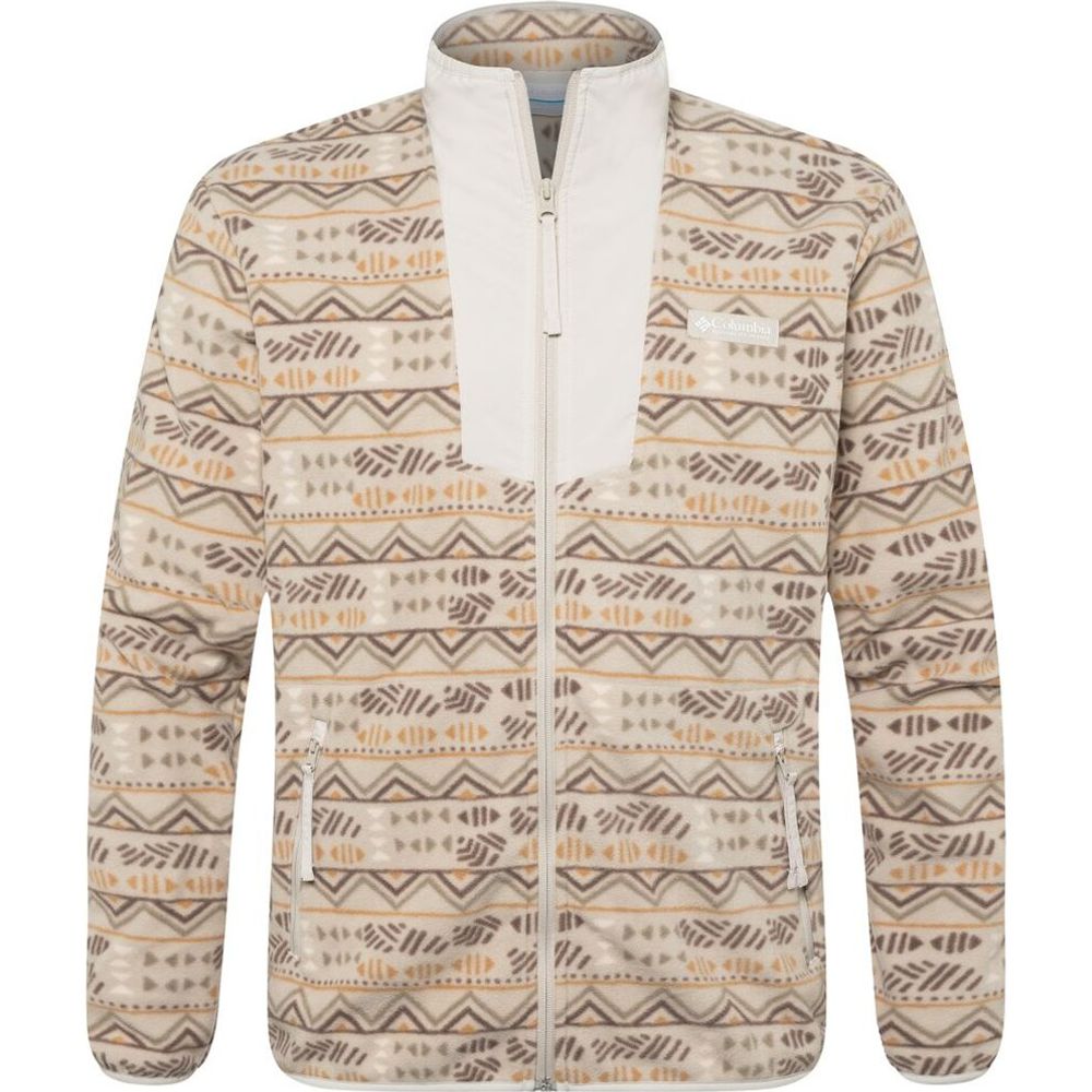 Columbia Herren Sequoia Grove Printed Full Zip Fleecejacke dark stone horizons Produktbild 0