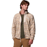 Columbia Herren Sequoia Grove Printed Full Zip Fleecejacke dark stone horizons Produktbild 4