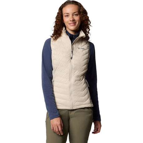 Columbia Powder Pass II Hybrid Damen Weste dark stone Produktbild 0