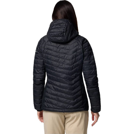 Columbia Powder Pass II Hybrid Hooded J Damen Isolationsjacke black Produktbild 1