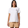 Columbia Rolling Bend Graphic Damen T-Shirt white stacked gem Produktbild 0