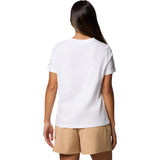 Columbia Rolling Bend Graphic Damen T-Shirt white stacked gem Produktbild 1