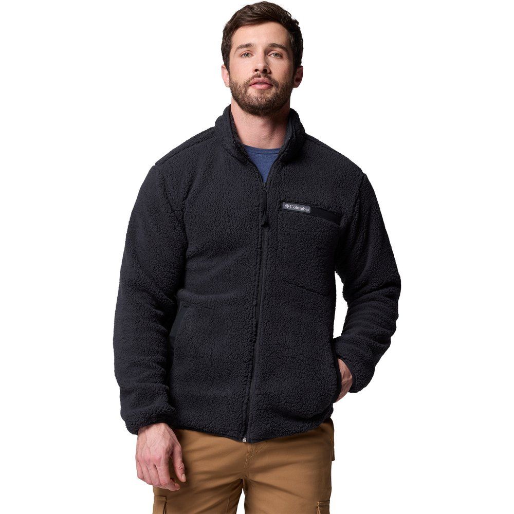 Columbia Rugged Ridge High Pile Full Zip Herren Fleecejacke black Produktbild 0