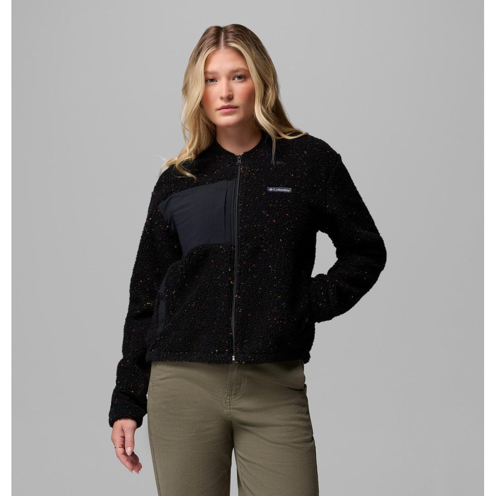 Columbia Stellar Path™ Fleece Bomber Full Zip Damen Fleecejacke black Produktbild 0