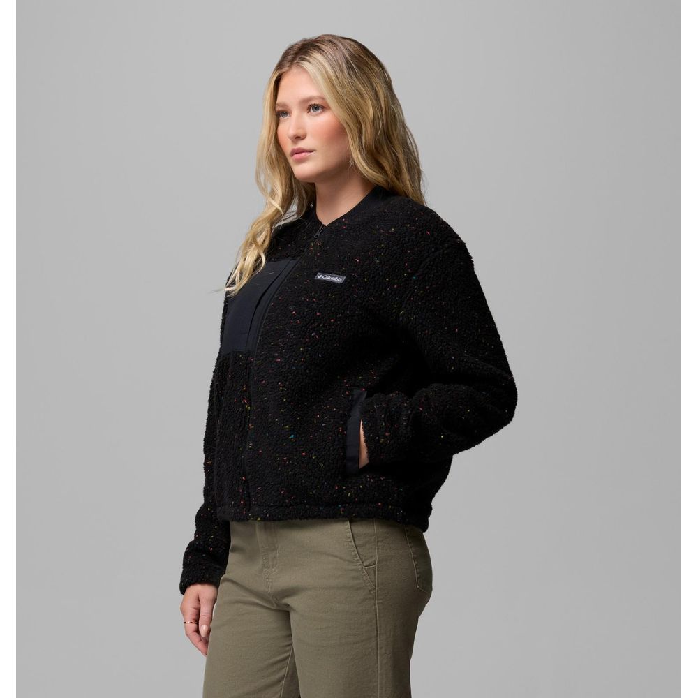 Columbia Stellar Path™ Fleece Bomber Full Zip Damen Fleecejacke black Produktbild 3