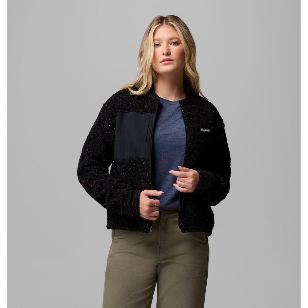 Columbia Stellar Path™ Fleece Bomber Full Zip Damen Fleecejacke black Produktbild 4