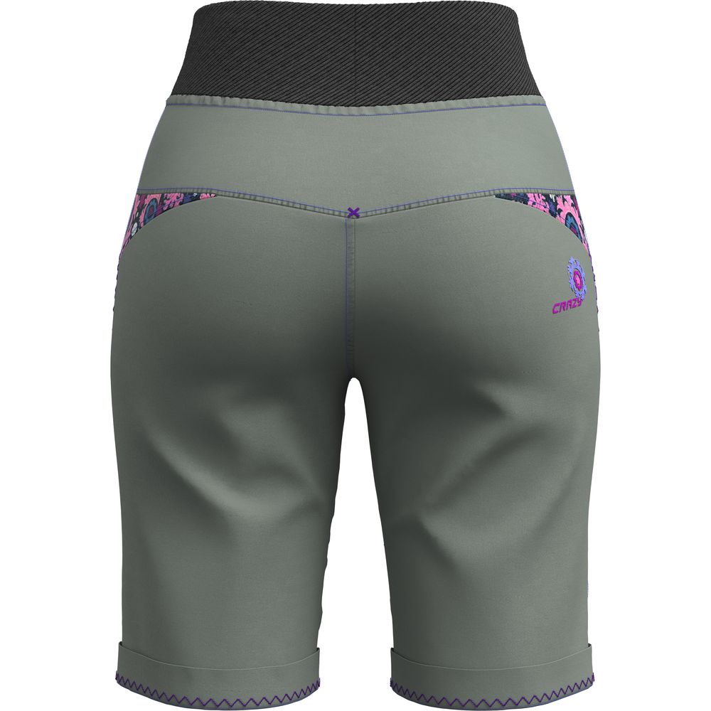 Crazy Idea Aria Damen Klettershort aster Produktbild 1
