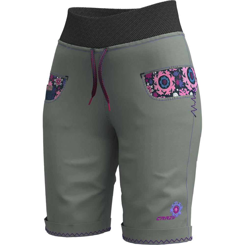 Crazy Idea Aria Damen Klettershort aster Produktbild 2