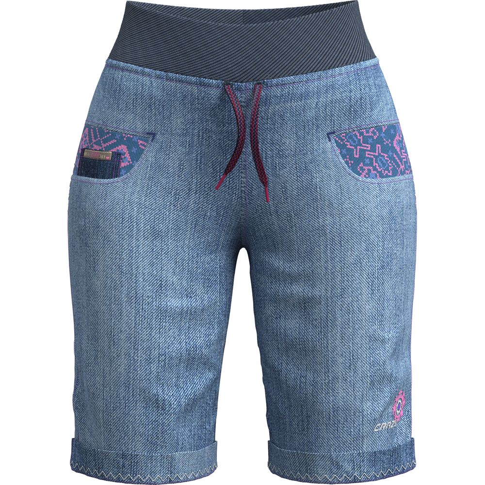 Crazy Idea Aria Damen Klettershort light-jeans Produktbild 0
