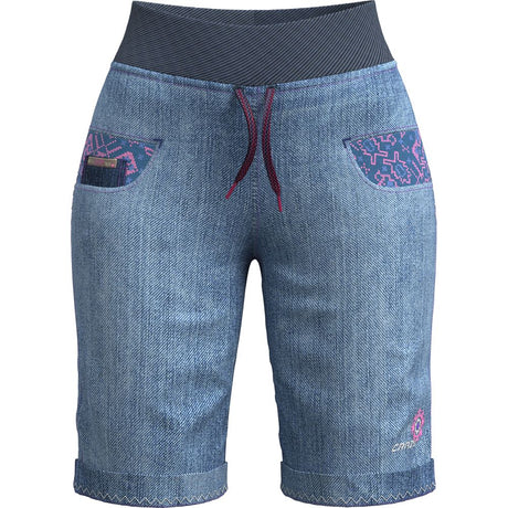 Crazy Idea Aria Damen Klettershort light-jeans Produktbild 0