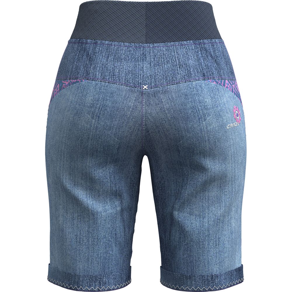 Crazy Idea Aria Damen Klettershort light-jeans Produktbild 2