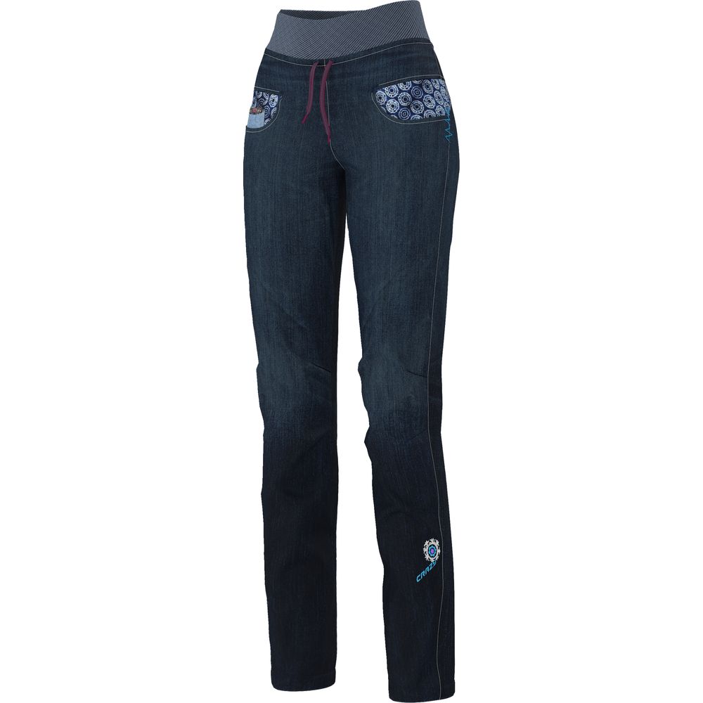 Crazy Idea Aria Light Damen Kletterhose jeans Produktbild 1