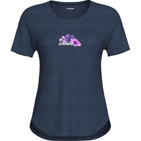 Crazy Idea Exit Damen T-Shirt  blue Produktbild 0