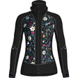 Crazy Idea Jacket Channel Damen Isolationsjacke print-alpin-flower Produktbild 0