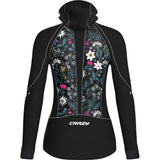 Crazy Idea Jacket Channel Damen Isolationsjacke print-alpin-flower Produktbild 1