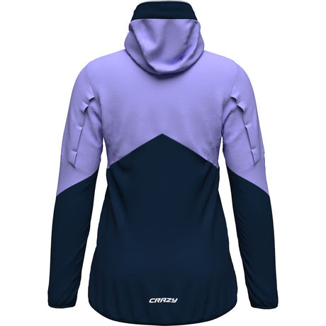 Crazy Idea Jkt Boosted Proof Damen Shelljacke aster Produktbild 1