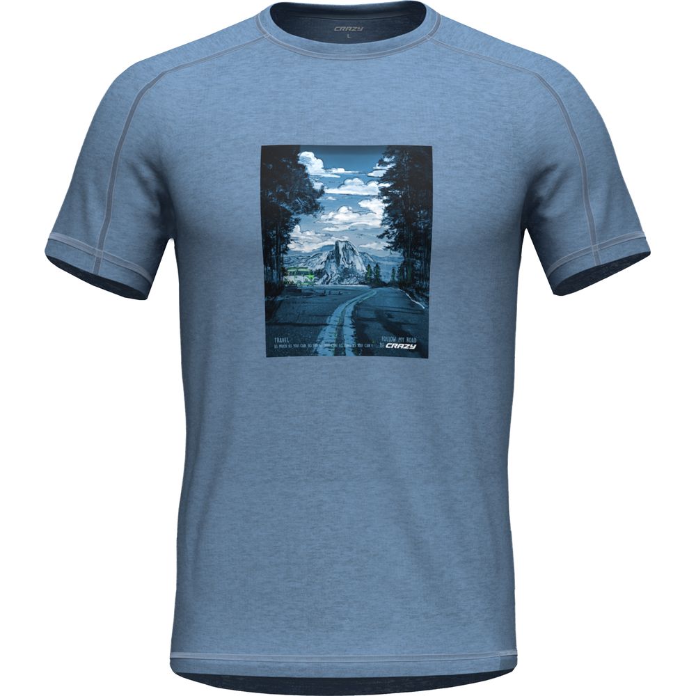 Crazy Idea Joker Herren T-Shirt more-space Produktbild 0
