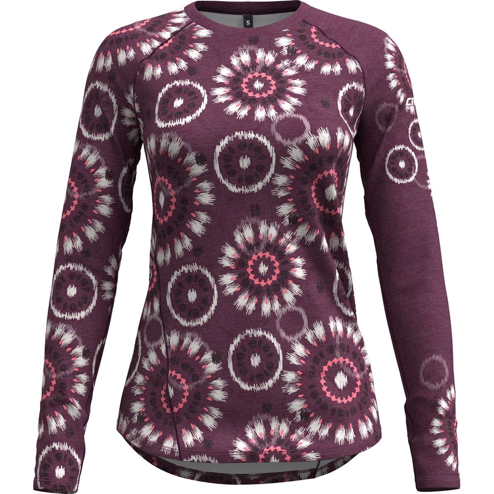 Crazy Idea Long Sleeved Aria Damen Langarmshirt moon-blush Produktbild 0