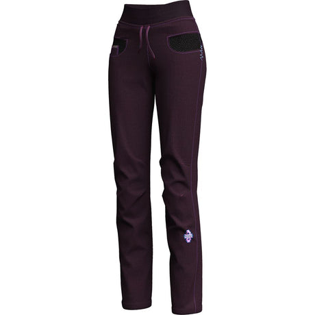 Crazy Idea Pant Aria Damen Hose burgundy Produktbild 1