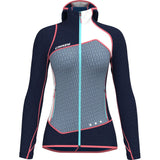 Crazy Idea Pull Ionic Damen Midlayer chewing gum   blue Produktbild 0