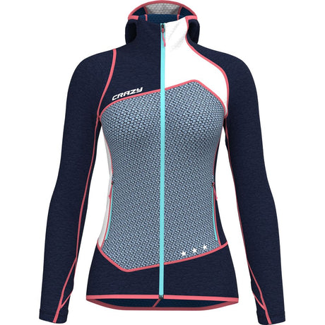 Crazy Idea Pull Ionic Damen Midlayer chewing gum   blue Produktbild 0