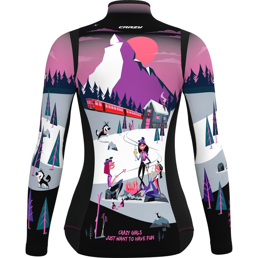 Crazy Idea Pull Wonder Magic Damen Midlayer selfie Produktbild 1