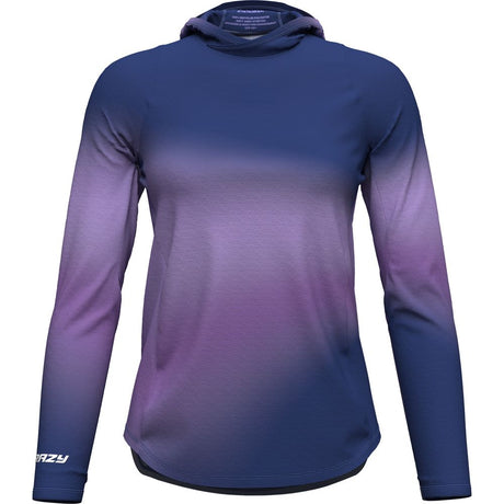 Crazy Idea Sun Hoodie Damen Langarmshirt aster Produktbild 0