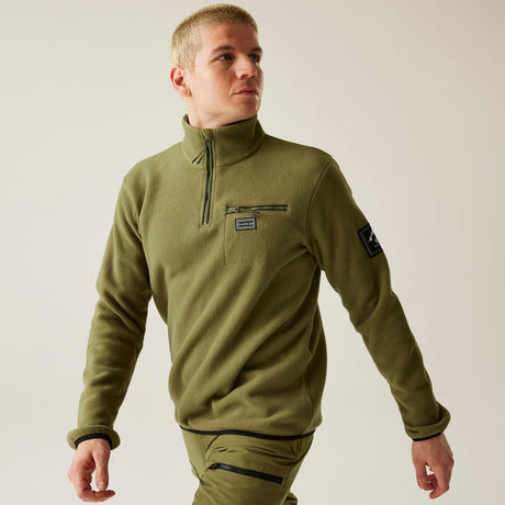 Dare2B Affinity Herren Fleecepullover martiniolive Produktbild 0