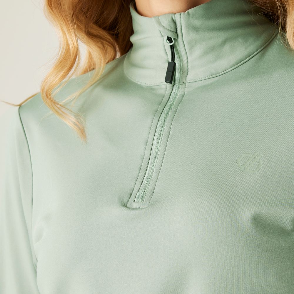 Dare2B Lowline II Stretch Damen Sweatshirt glaciergreen Produktbild 6