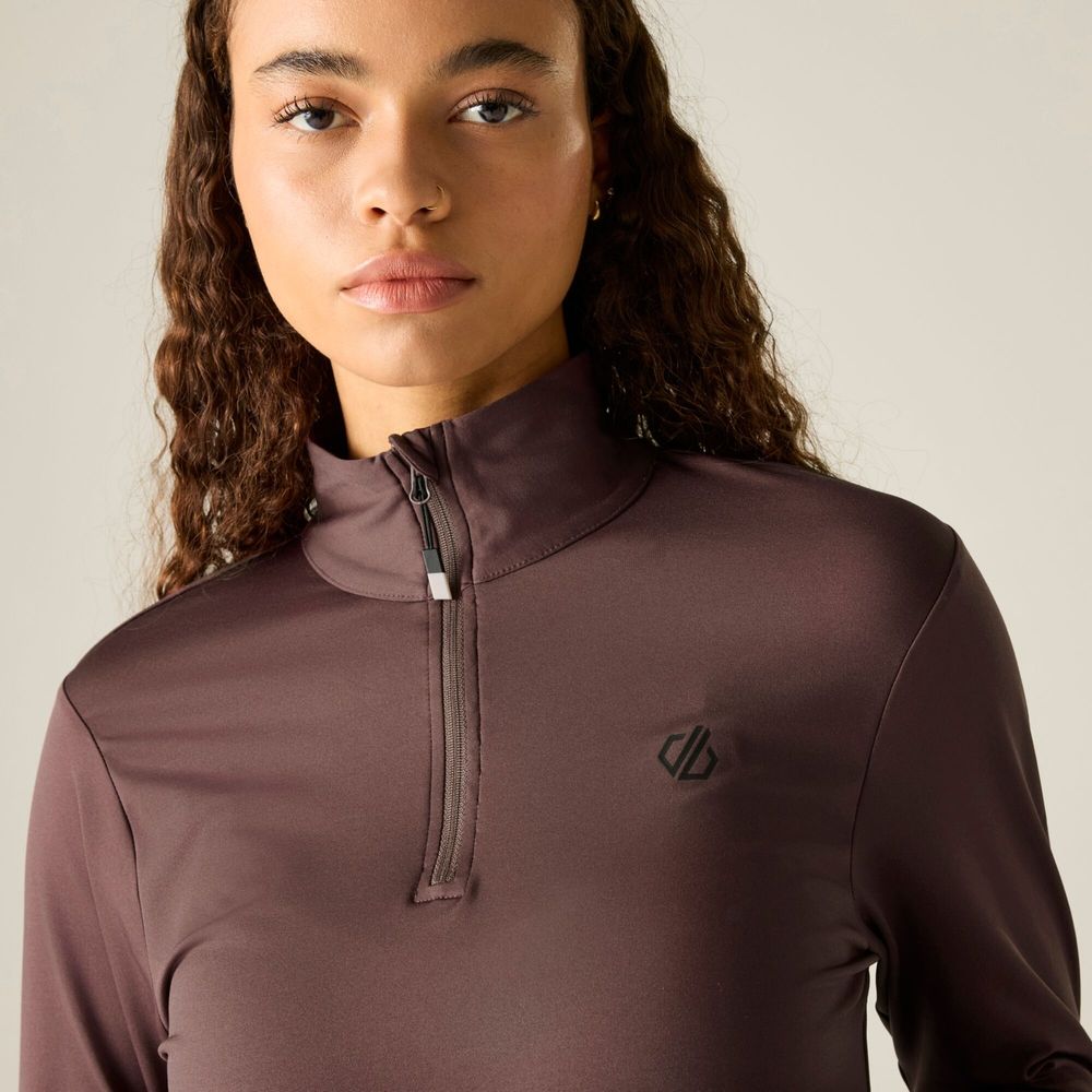 Dare2B Lowline II Strtch Damen T-Shirt huckleberry Produktbild 3