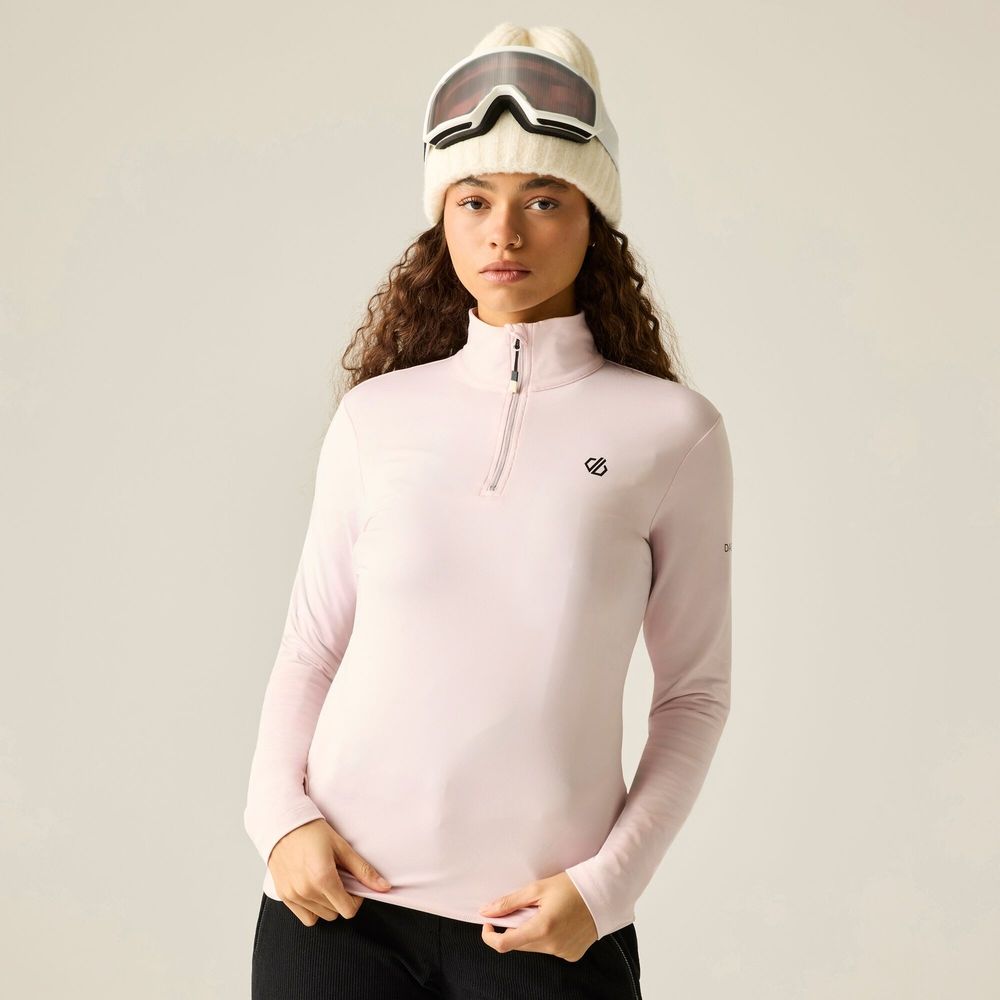 Dare2B Lowline II Strtch Damen T-Shirt pink-haze Produktbild 0